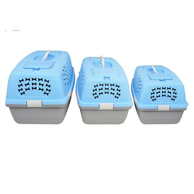 Переносная клетка для домашних животных воздушная коробка собак кошек