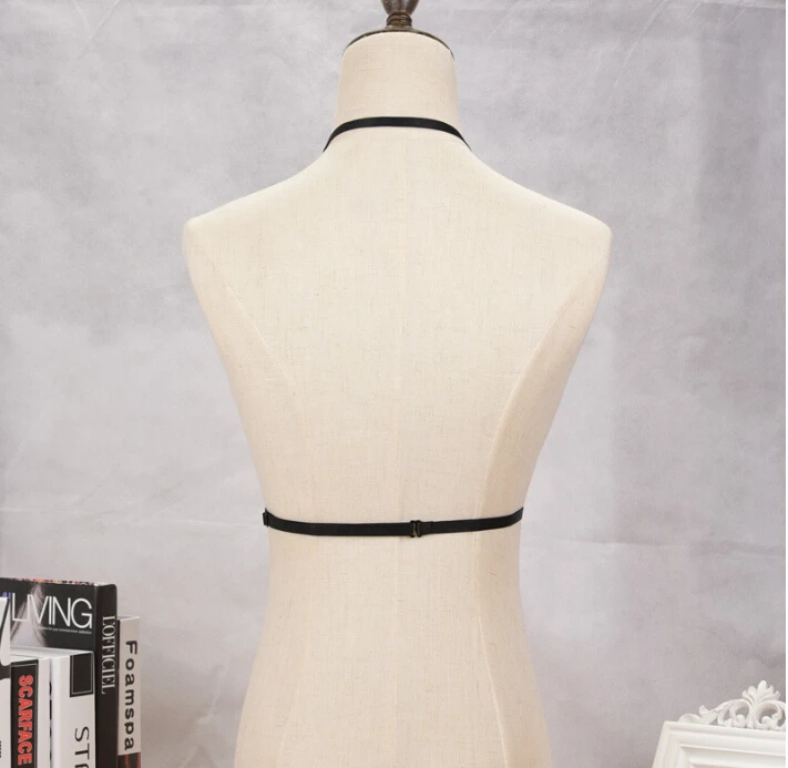 Женский эластичный бюстгальтер на бретелях с перекрестными бретелями