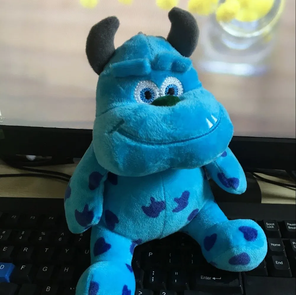 2 шт./компл. 20 см белье Mike Wazowski+ Джеймс П. Плюшевый Салливан игрушки для детей, подарок на год