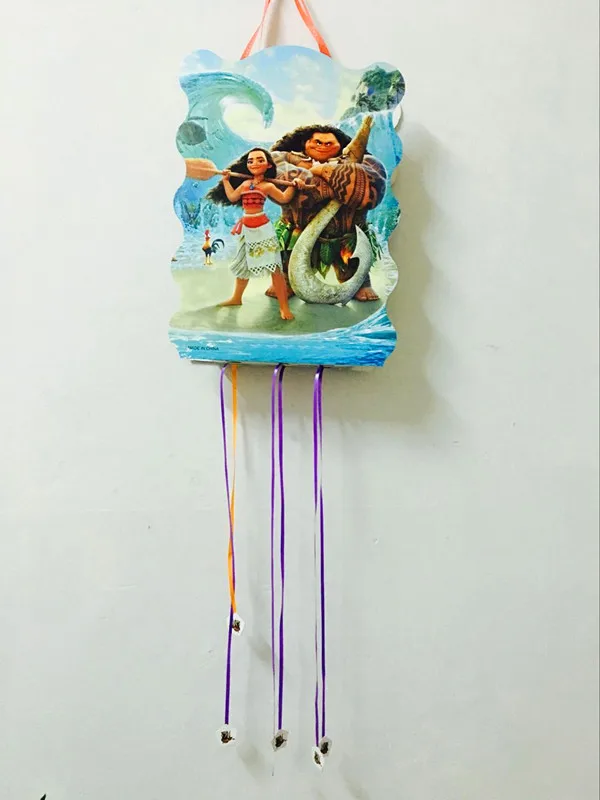 1 компл./лот с героями мультфильма Моана Складной pinata Дети День рождения