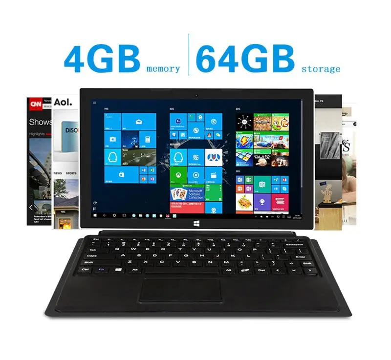 Jumper EZpad 7S 2 в 1 планшет 10," 1080 P ips windows планшеты Intel Cherry Trail Z8350 4 ГБ DDR3 64 Гб EMMC планшетный ПК HDMI ноутбук
