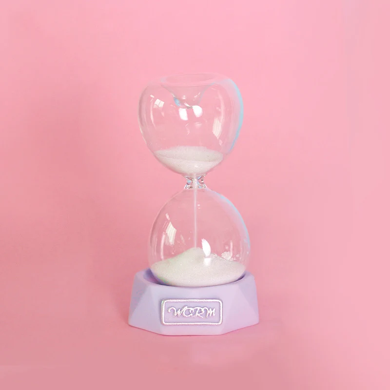 Nordic Sand glass Hour Timer 50 Seconds с подсветкой украшения для детской комнаты дома аксессуары