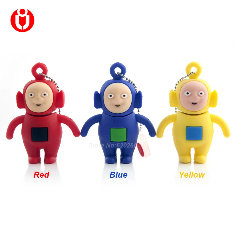 Usb флеш-накопитель Teletubbies новый мультяшный USB-накопитель 4 ГБ/8 ГБ/16 ГБ/32 ГБ/64 ГБ