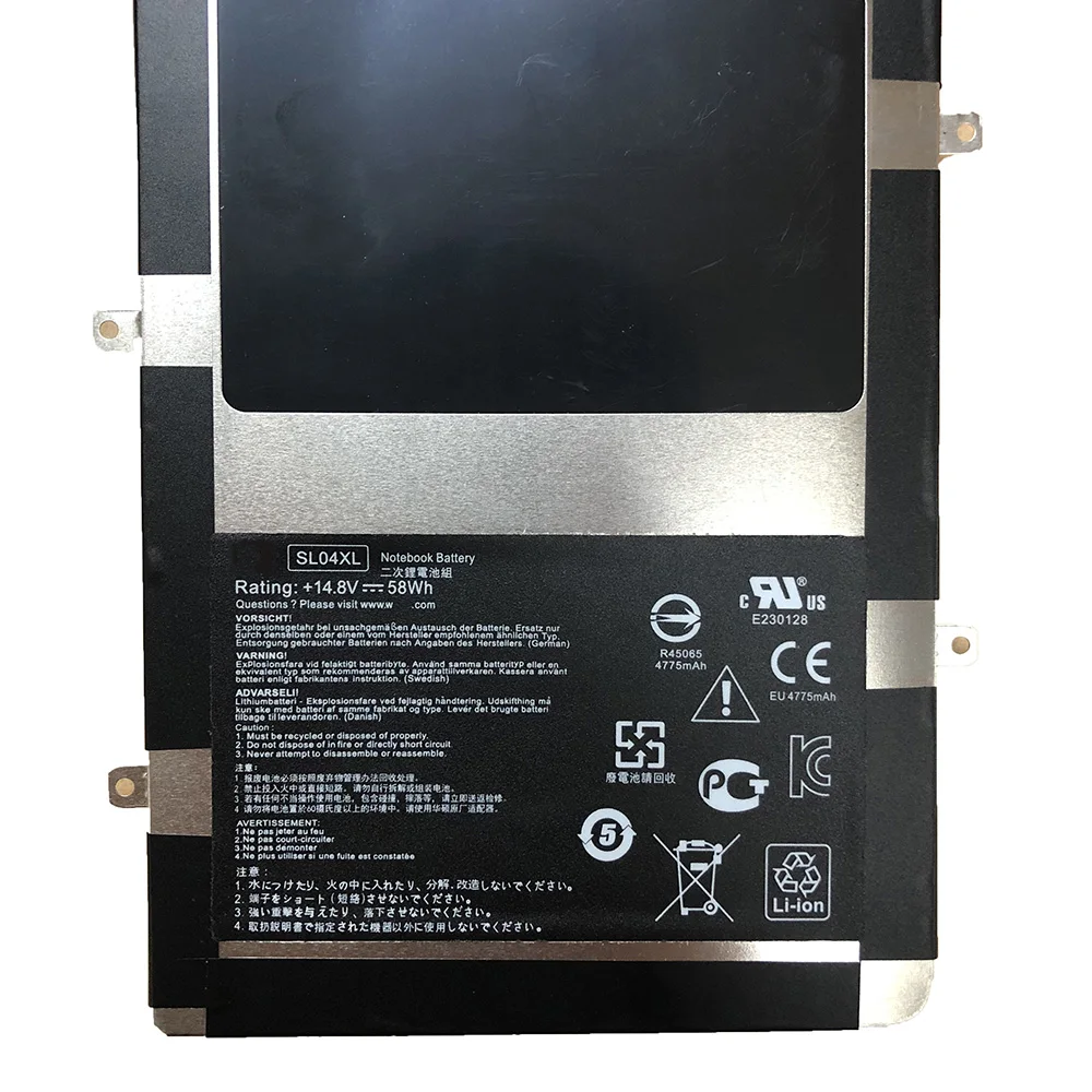 14 8 V 58wh SL04XL новый оригинальный аккумулятор для ноутбука HP Envy 14-3000 665054-171 de 665054 -271