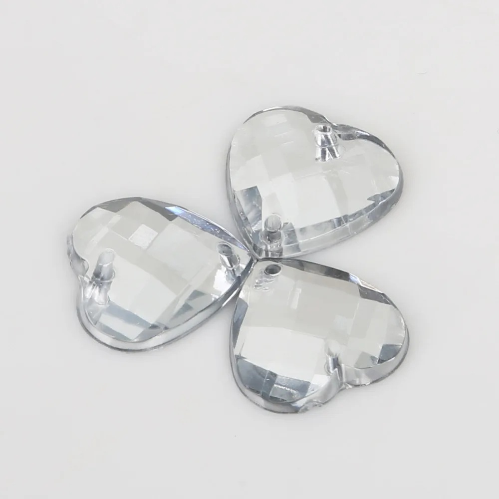 50 100 шт. пришивные стразы с плоской задней стороной Пришивные кристаллы акриловые