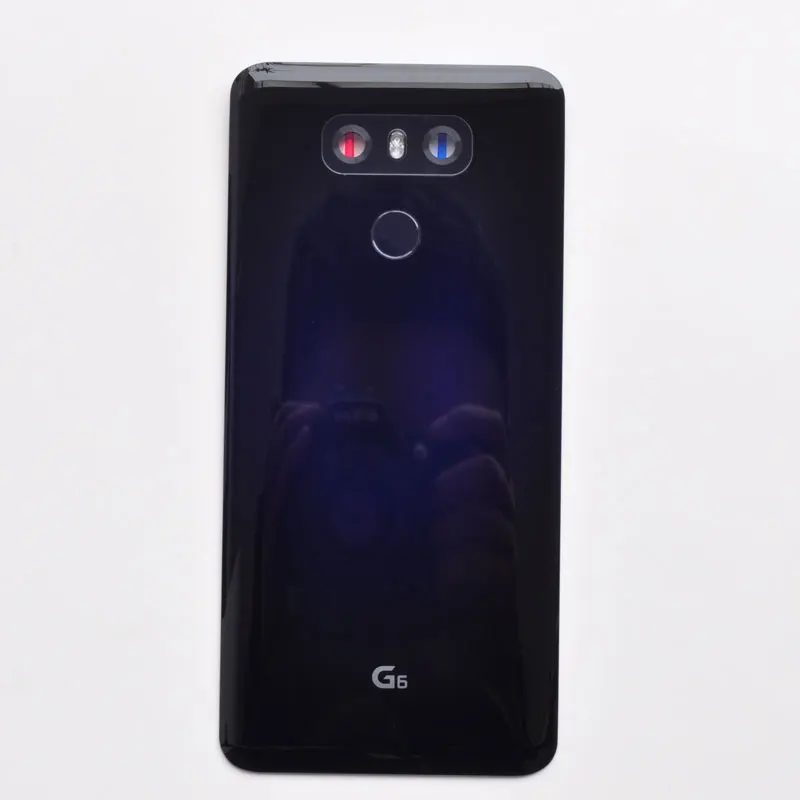 Для LG G6 LS993 US997 VS998 H870 стеклянная задняя крышка батарейного отсека чехол с датчиком