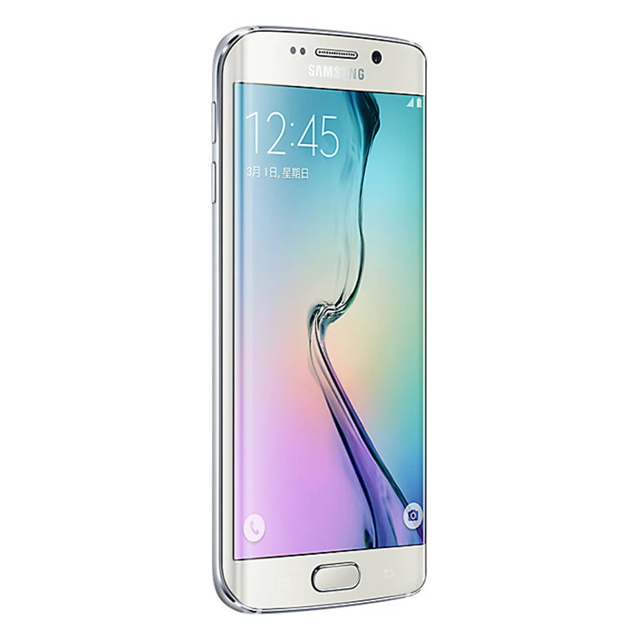 Samsung Galaxy S6 край G9250 Android мобильного телефона Octa core 3 GB Оперативная память 32 ГБ/64 ГБ Встроенная память 5," AMOLED экран 16MP NFC