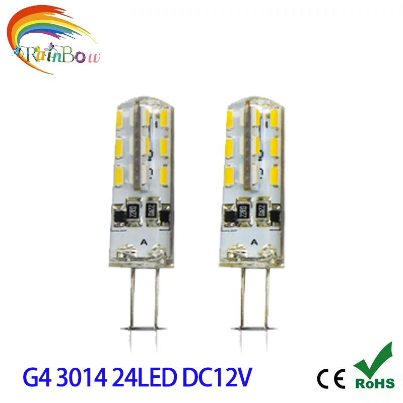 5 шт./лот cob G9 Светодиодная лампа DC12V 220V G4 с регулируемой яркостью SMD2835 3014LED