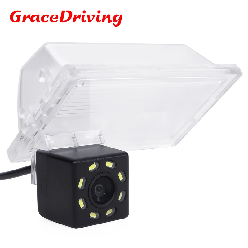 Задняя камера HD CCD 8 LED ночного видения Автомобильная заднего вида для Land Rover/Freelander