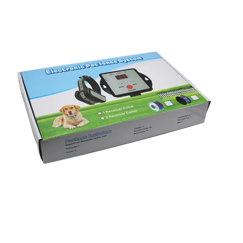 Electronic Pet Fence System Shock Collar Waterproof And Rechargeable Wired Dog Training | Дом и сад