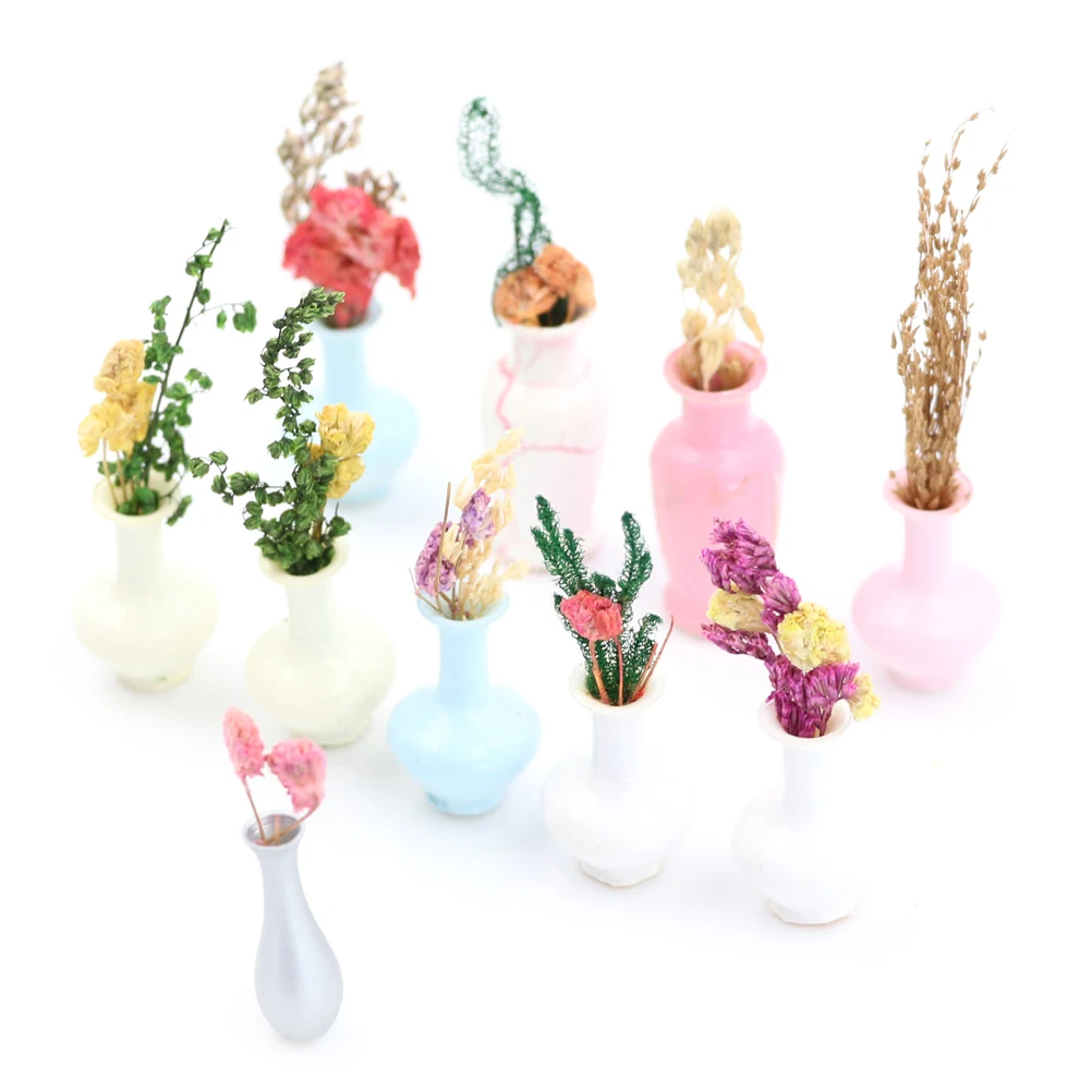 1 шт. миниатюрная Ваза сделай сам детская игрушка декор для кукольного домика