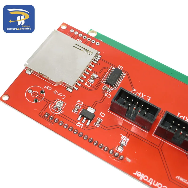New products 2004 LCD Module Control for 3D Printer Reprap Smart Controller Ramps 1.4 with Anti-static bag | Электронные