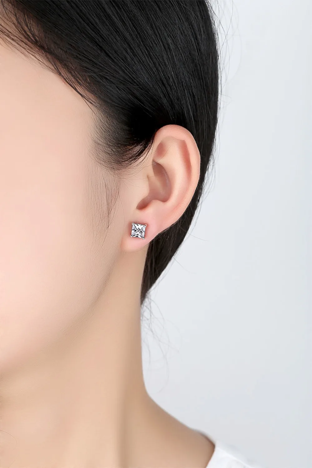 2 шт. в лоте Платье принцессы восемь сердец стрел Циркон четыре когти квадратный 6