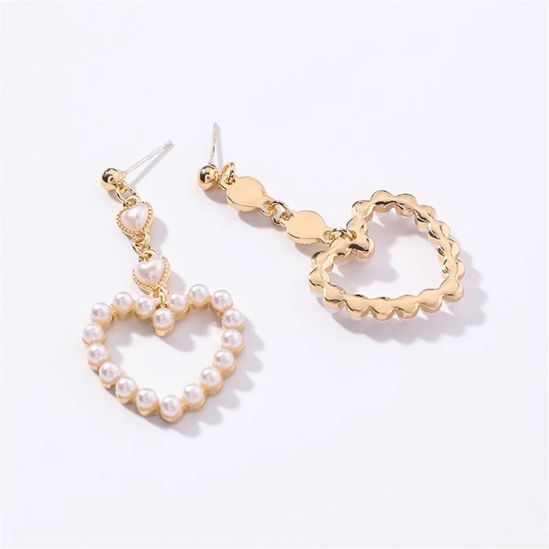 3 Корейский Новый форме сердца кулон серьги Сладкий Моделирование жемчужина моде