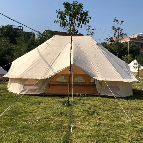Бесплатная доставка 3 двери 4*6 метров большая палатка для глазка|glamping tent|brand tentstents