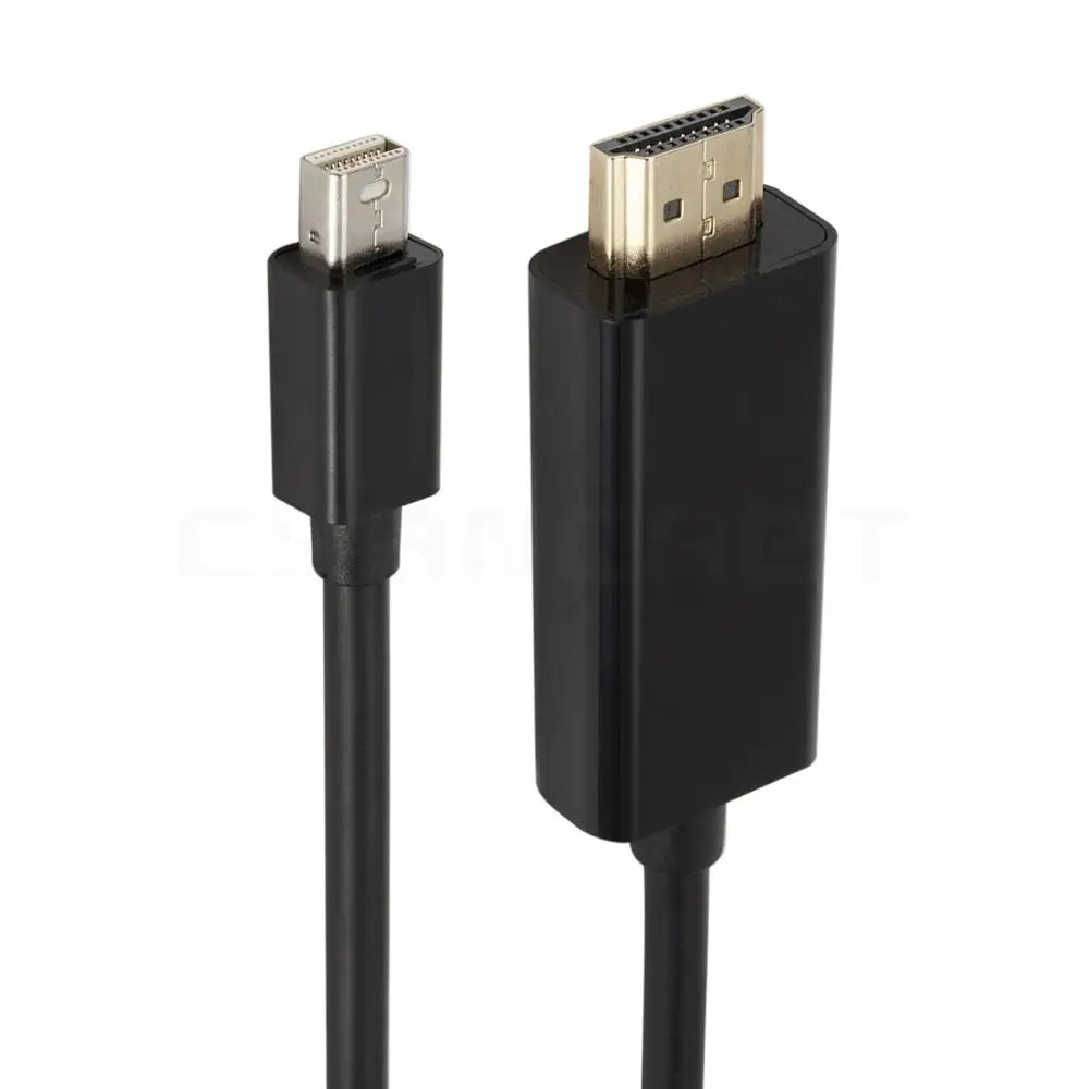Видеокабель преобразователь Mini Displayport DP в HDMI порт 1 8 м HD кабель штекер адаптер
