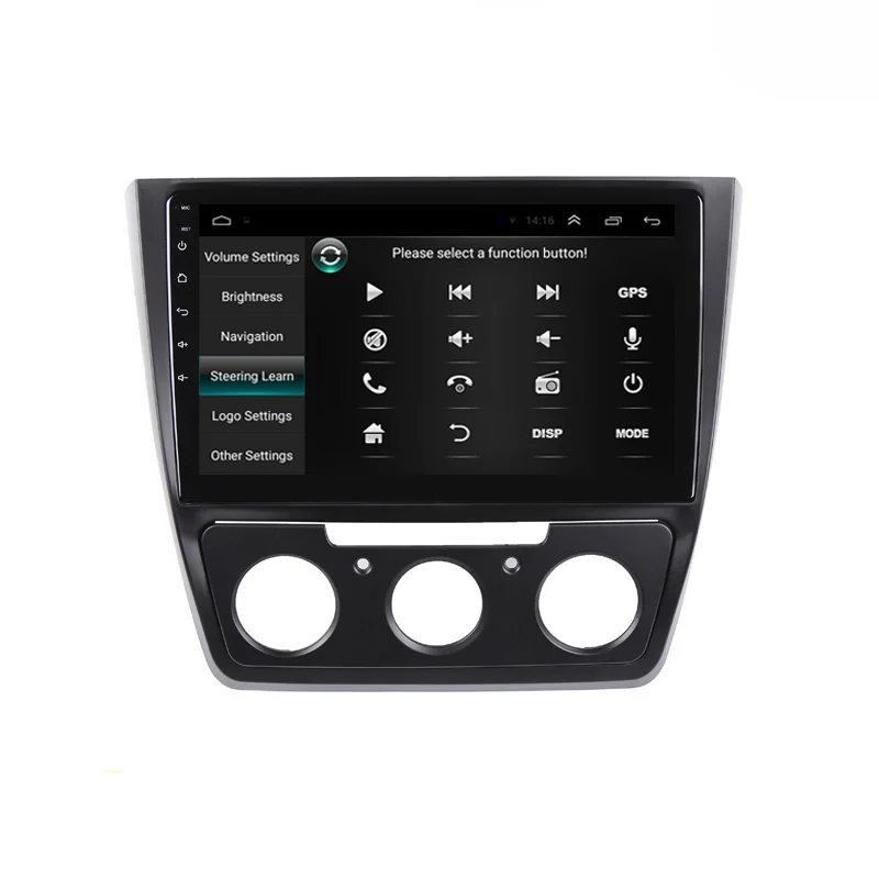 1" 2.5D ips Android 8,1 Автомобильный мультимедийный dvd-плеер gps для MQB Skoda Yeti аудио автомобиля Радио стерео навигации