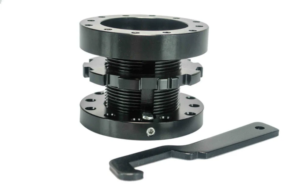 WLR RACING-черный Регулируемый 40 мм до 70 мм распорка рулевого колеса BOSS HUB KIT WLR-SWF21