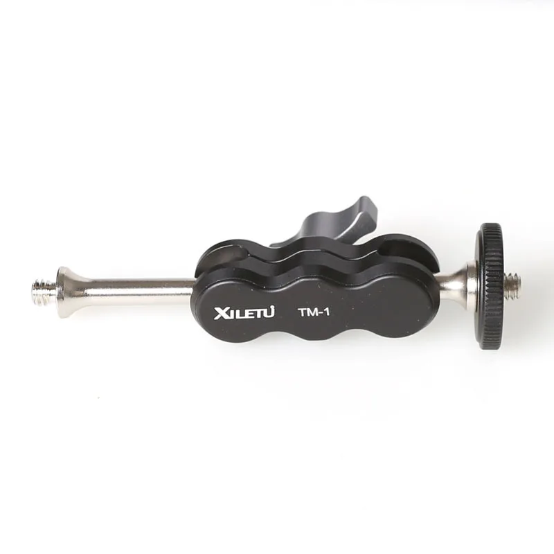 XILETU TM-1 Magic Arm с 1/4 дюймовой универсальной винтовой поддержкой для штатива мобильного телефона флэш-микрофон с подсветкой аксессуары для фотосъемки
