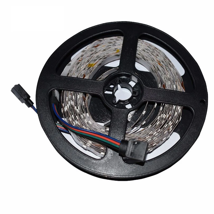 Лента светодиодная RGB SMD 2835 3528 300 12 В постоянного тока не водонепроницаемая | Лампы