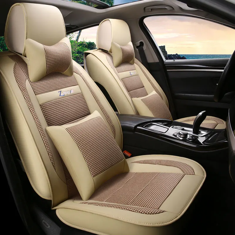 Набор чехлов для автомобильных сидений универсальная защитная подушка volkswagen vw