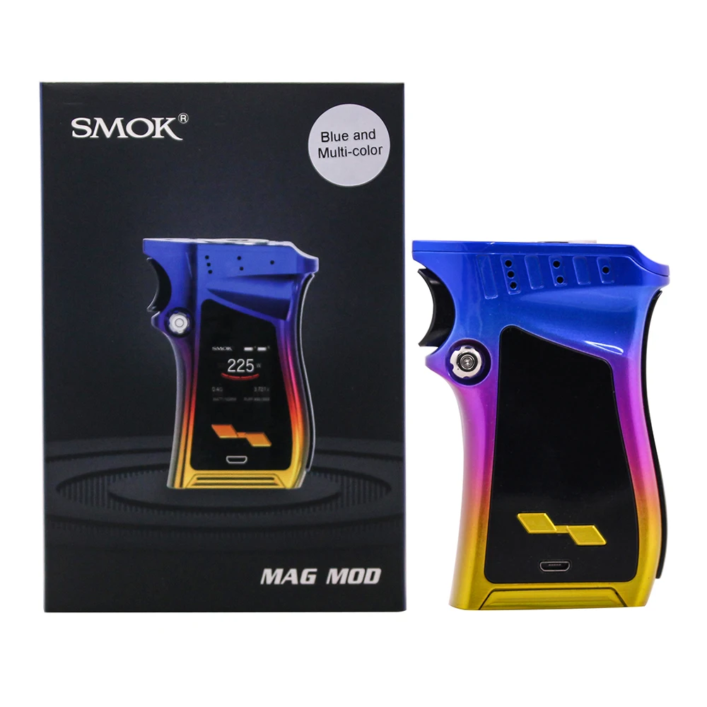 SMOK Mag Box Mod 225 Вт правый вейп электронная сигарета для атомайзера TFV12 PRINCE Tank V12 Prince испаритель катушка