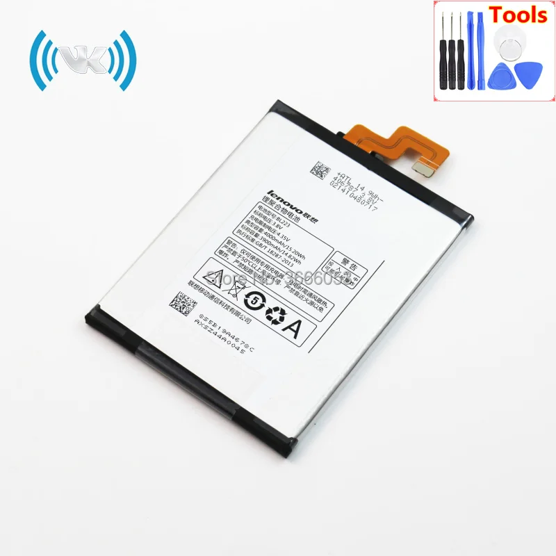 Аккумулятор для Lenovo Vibe Z2 Pro k920 K80 K80M K7 4000 мАч 3 8 в|Аккумуляторы мобильных телефонов|