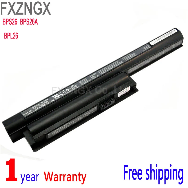 10 8 V 44Wh Новый VGP BPS26A ноутбук Батарея для SONY VPC EG VPCEG11 VPCEG16FM/L VPCEG2D BPL26 серии|Комплекты