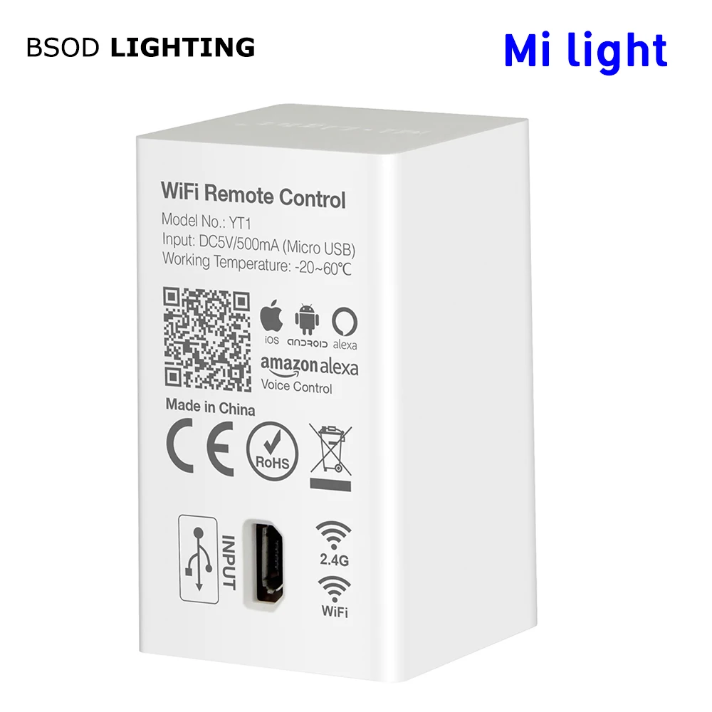 BSOD Led Controller RGB Wifi Remote RF2.4GHz Compatible Milight Product IOS Android Alexa | Лампы и освещение