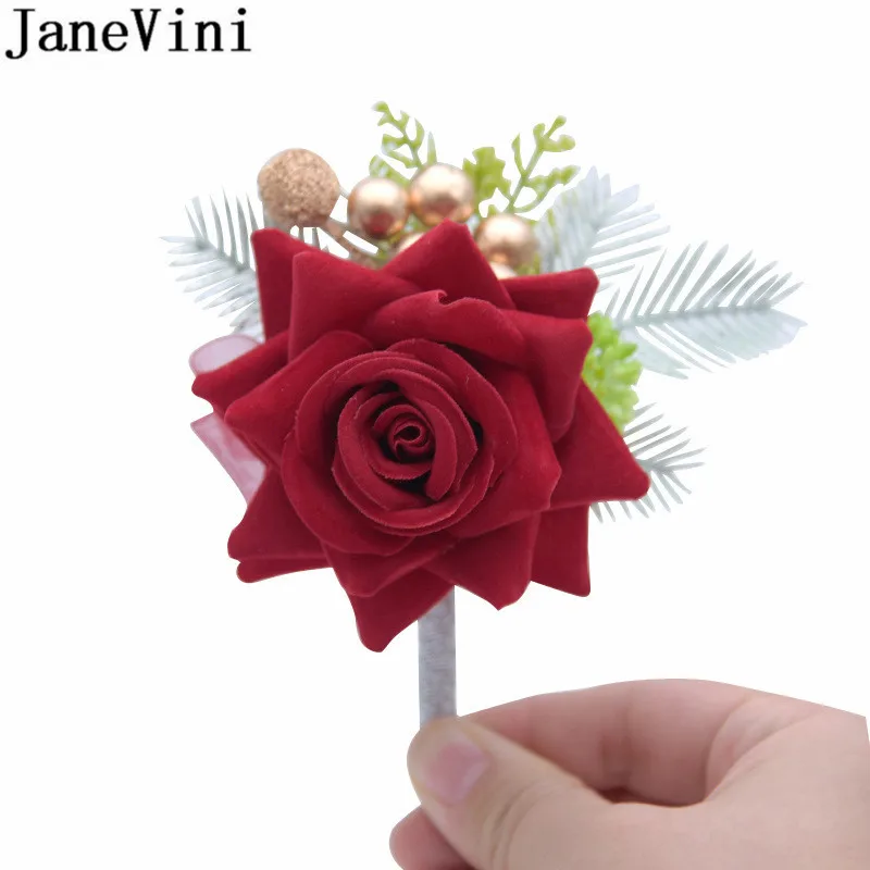 JaneVini красные/темно синие/розовые/цвета слоновой кости искусственные розы