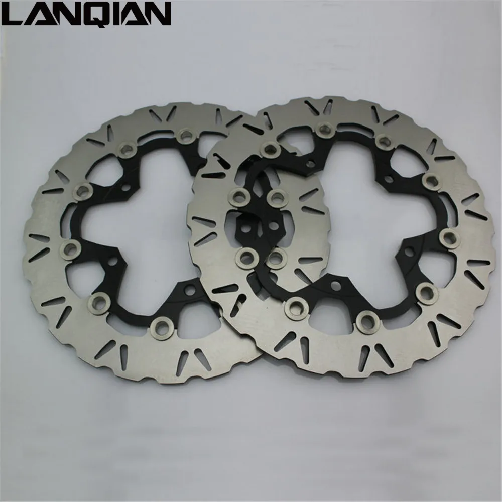 

2PCS Motorcycle Front Floating Brake Disc Rotor For SUZUKI GSXR1300 HAYABUSA 1300 2008 - 2015 GSXR 1300 2010 2011 2012 2013 2014