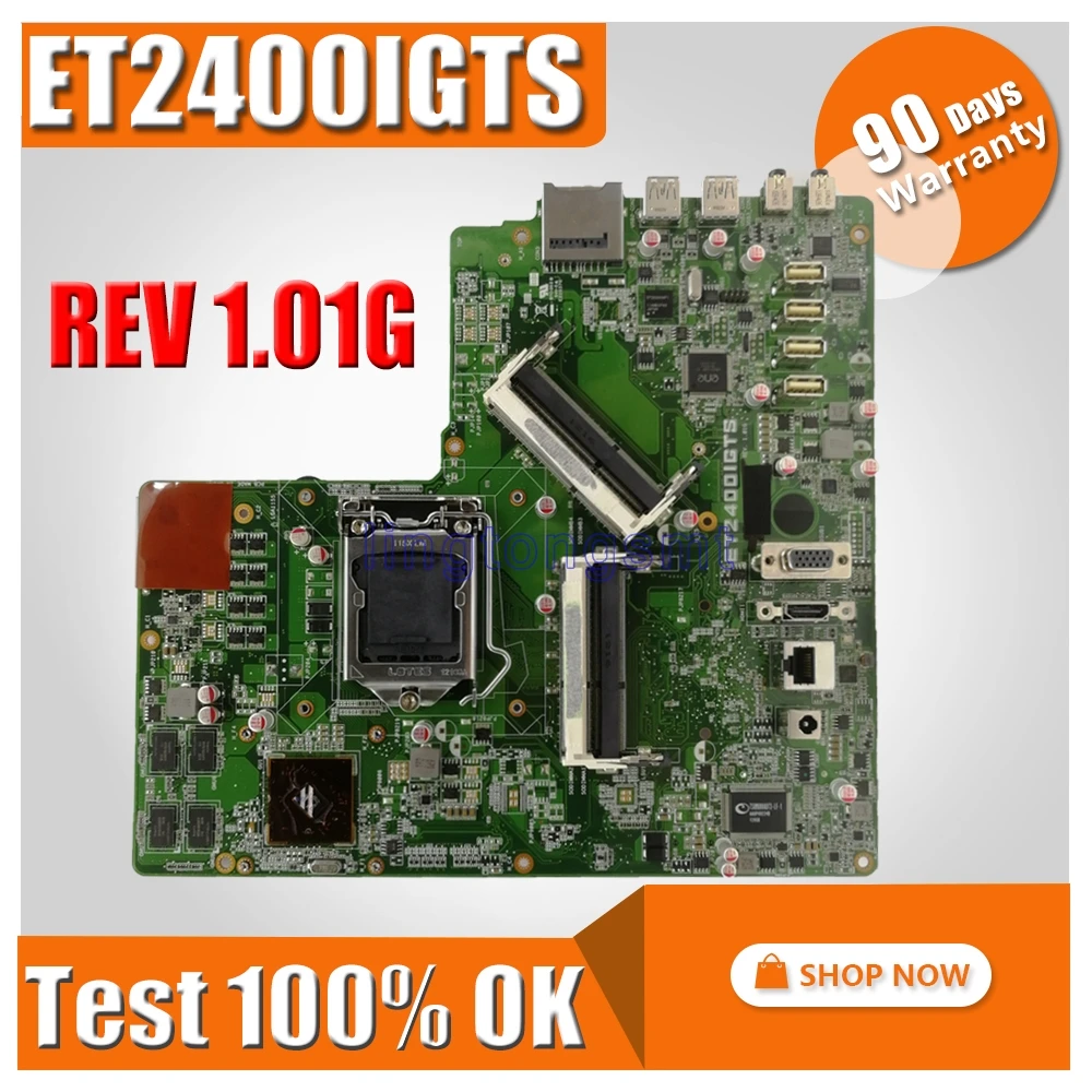 

Универсальная материнская плата для For Asus ET2400IGTS ET2400IG ET2400IGT материнская плата REV 1,01G 100% ТЕСТ ОК работает