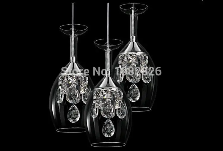 Новый современный стеклянный барный подвесной светильник Подвесная лампа для