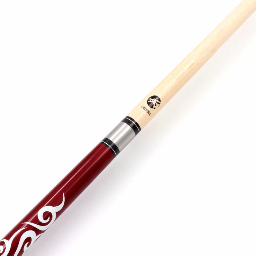 CUESOUL 5" 19 унц. кленовый кий для пула Stick 13 мм советы, очень хороший захват, с суставом/вал протектор