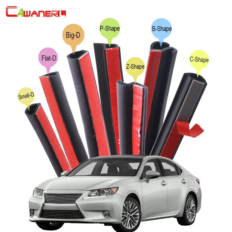 Резиновое уплотнение Cawanerl для автомобилей уплотнительная лента Lexus CT200h LS LS400 LS430