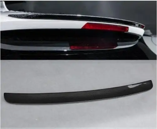 Высокое качество авто углеродное волокно заднее крыло багажник выступ Спойлеры