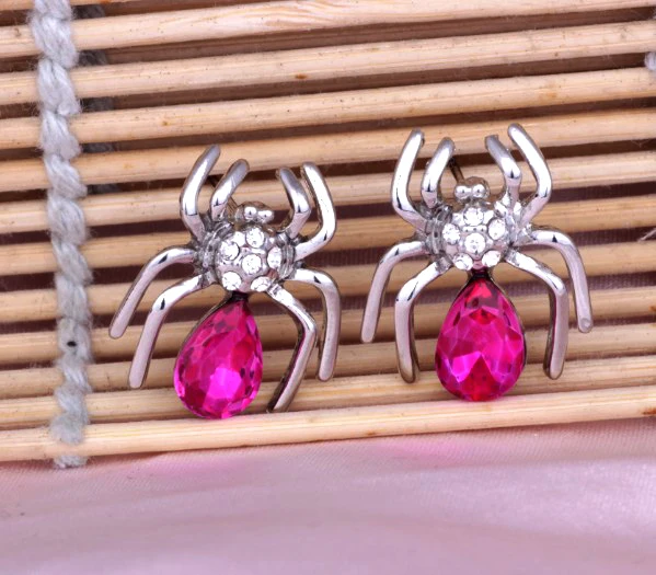 E036 корейские модные украшения творческий реалистичный кристалл серьги в виде