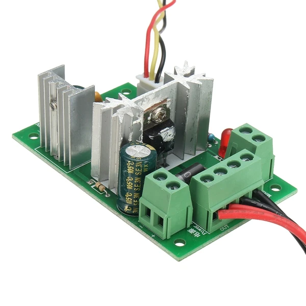 Регулятор скорости двигателя PWM постоянного тока 6 30 в 6A 10A 200 Вт 16 кГц с высоким