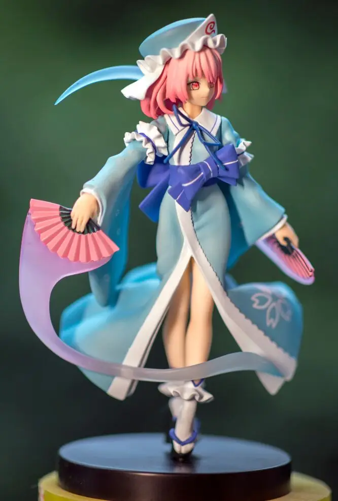 Японские Оригинальные Аниме фигурки Saigyouji Yuyuko TouHou проект фигурка Коллекционная модель игрушки для мальчиков