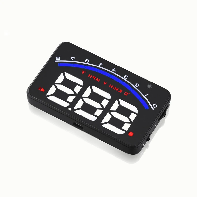 Автомобильный детектор JUEFAN M6 OBD II или EUOBD HUD автомобильный скорости проектор на