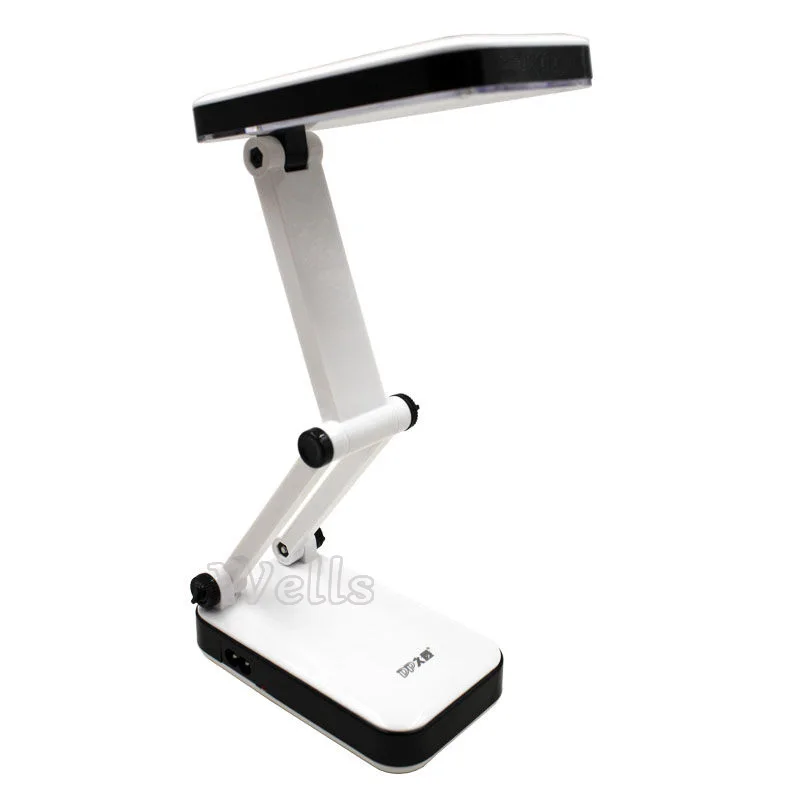 Светодиодная настольная лампа DP на солнечной батарее складные регулируемые