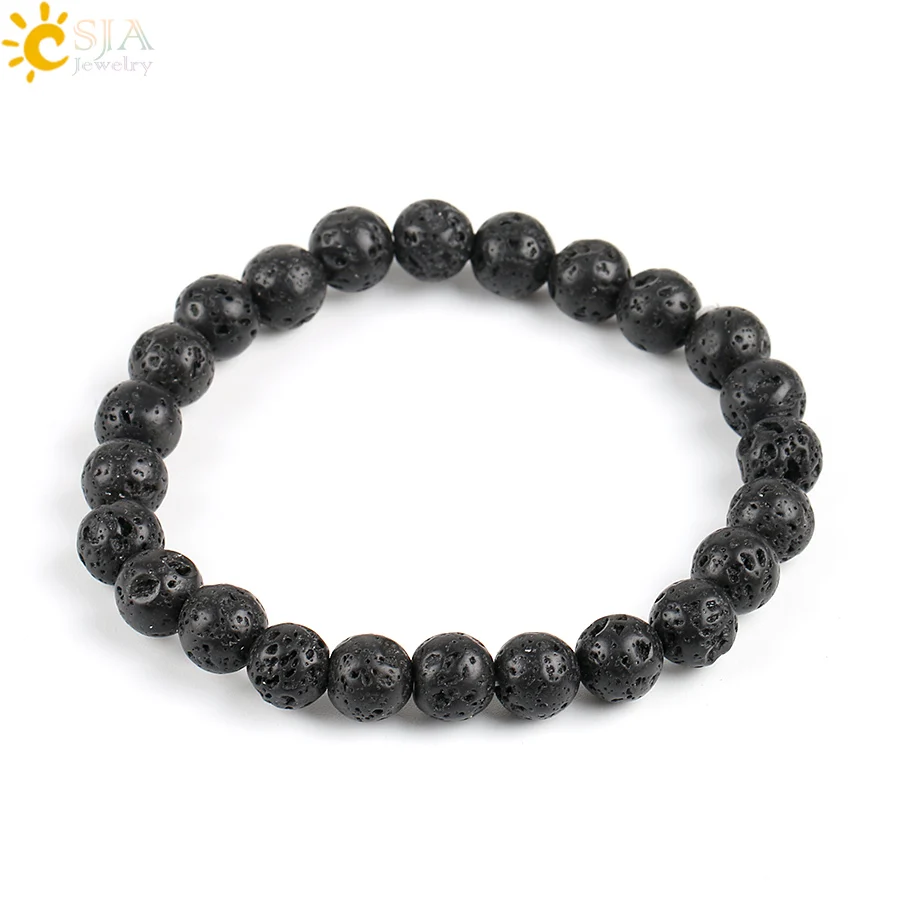 CSJA 7 Чакра медитация драгоценный камень каменные бусины ювелирные изделия