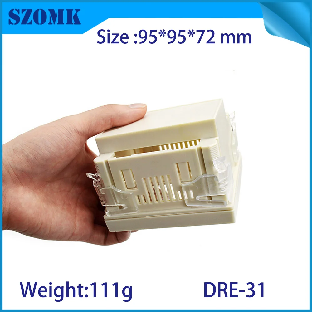 Чехол szomk meter 95*95*72 мм 10 шт. высококачественные черные пластиковые корпуса для
