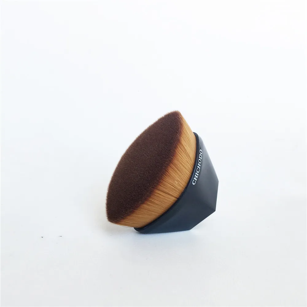CHICHODO Petal 55 кисть для тональной основы-гладкая беспористая полная покрытие жидкость/крем Основа Шестигранная Красота Макияж кисть блендер