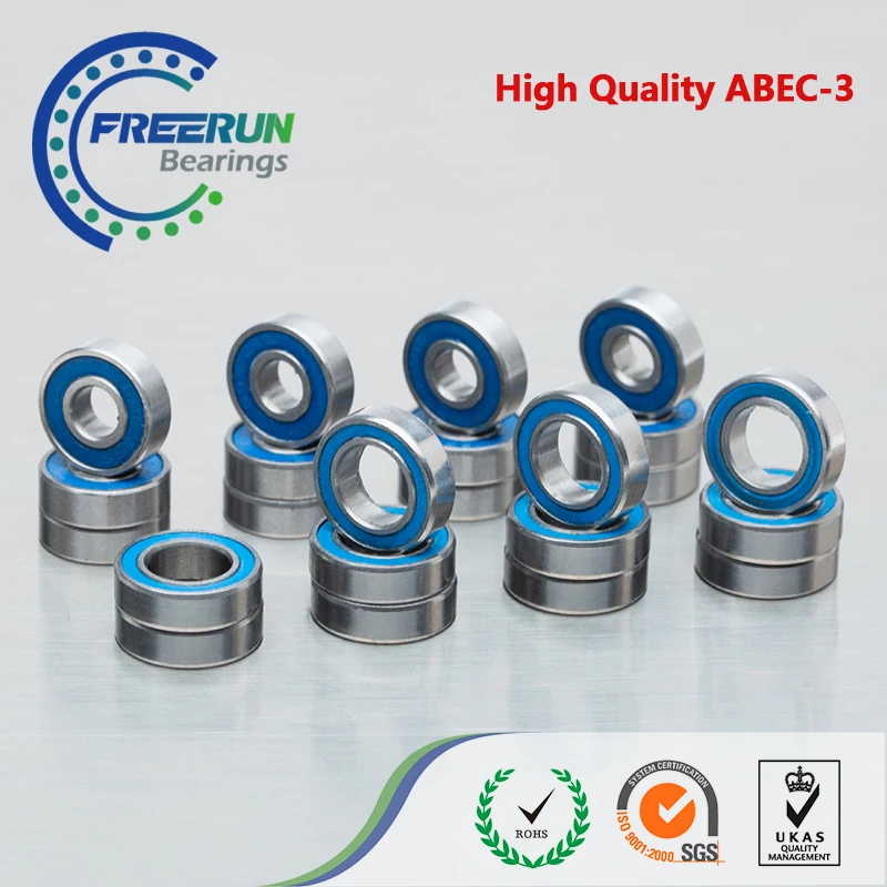 Набор шариковых подшипников осевого Рейфа ABEC-3 комплект резиновых уплотнения