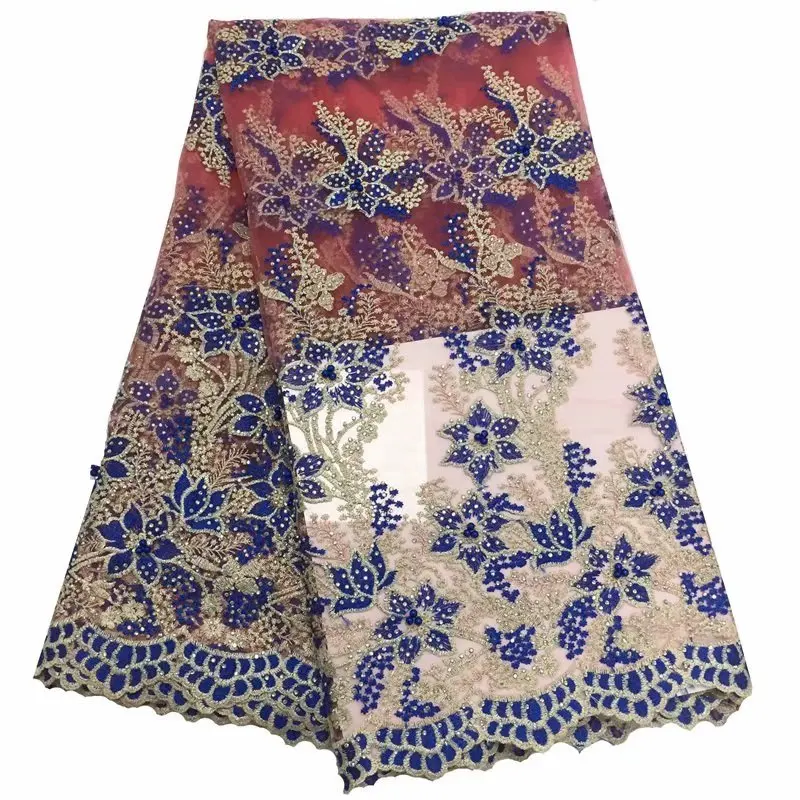 Высококачественная элегантная и красивая кружевная ткань для шитья DIY женское