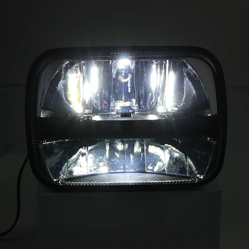 FADUIES 5x7 дюймов фары для грузовика Led 6x" Высокий Низкий Луч квадратные светодиодные фары для Jeep Cherokee XJ грузовики 5x7" квадратная фара