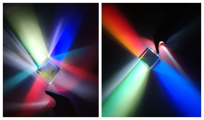 FGHGF искусственная стереопризма физический эксперимент оптический студенческий