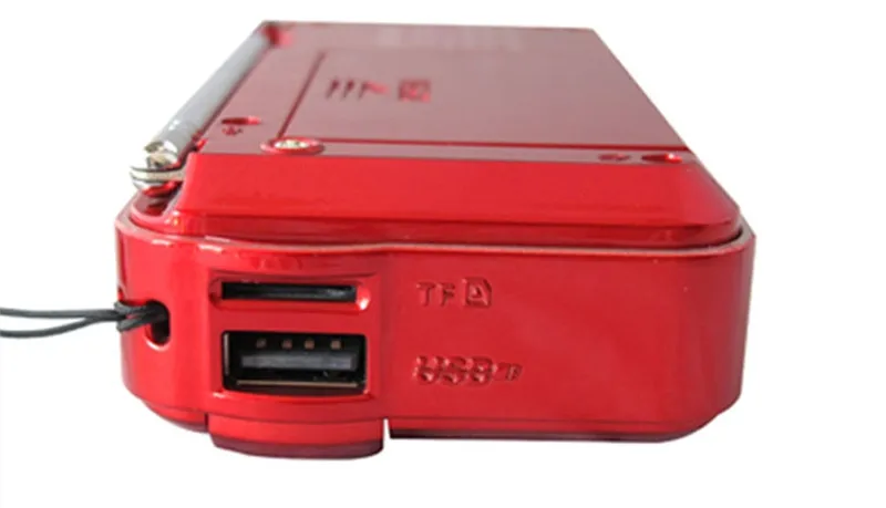 FM радио портативный рекордер поддержка USB диск TF карта плеер Многофункциональный высокой мощности плееры Extroverted динамик светодиодный светильник