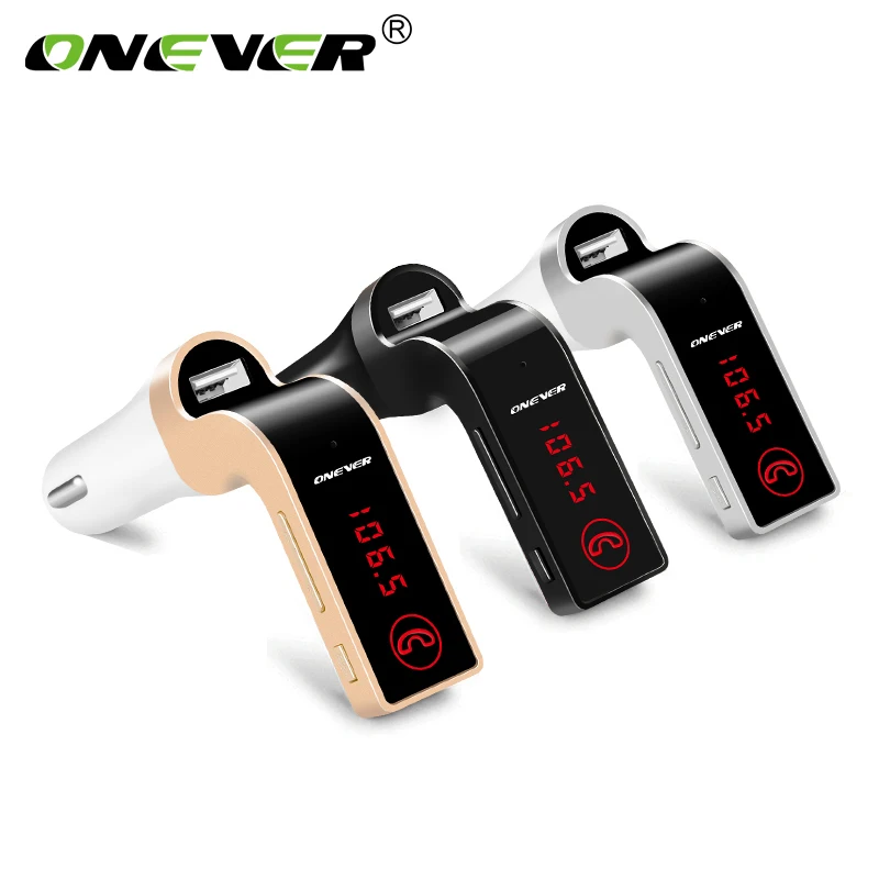 FM передатчик со системой Хендс фри и Bluetooth автомобильный набор свободные руки